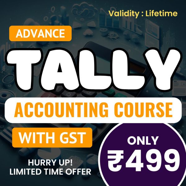 Tally Accounting with GST: Complete Guide to GST & Taxation
