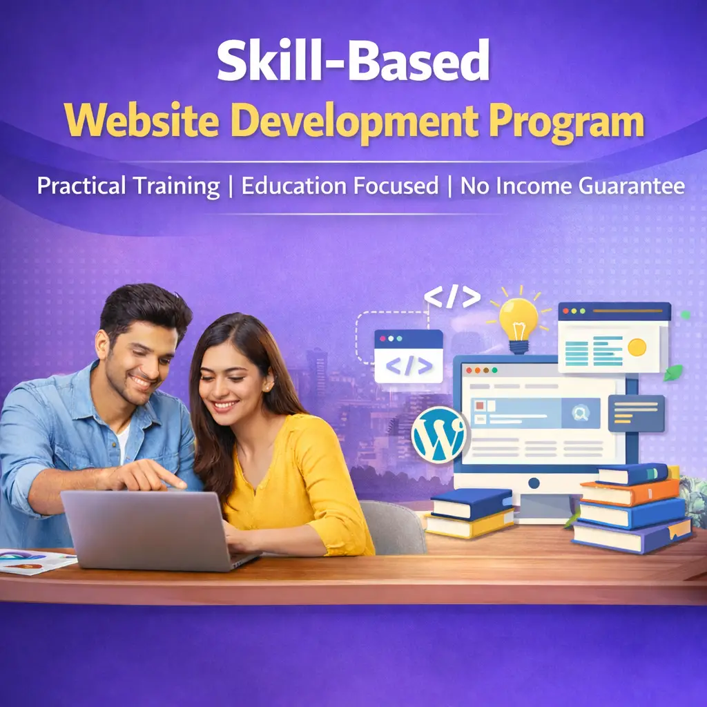 Skill Based Website Development Program 2026